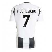 Juventus Francisco Conceicao #7 Hemmatröja 2024-25 Korta ärmar